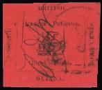 Un Four Cent Magenta de Guyane Britannique