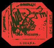 Le One Cent Magenta de Guyane Britannique